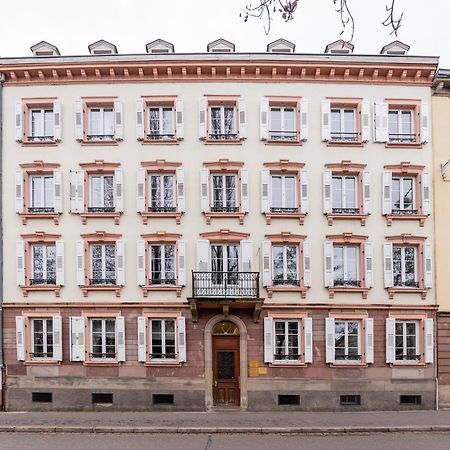 Le Schoepflin - Coeur De Strasbourg - Vue Toits Bagian luar foto